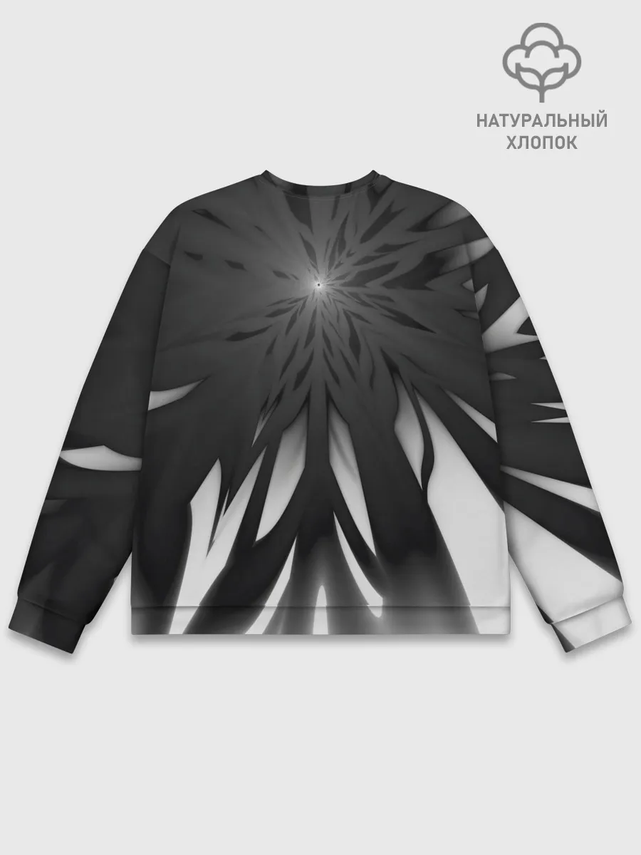 Мужской свитшот базовый / Абстракция 353-3