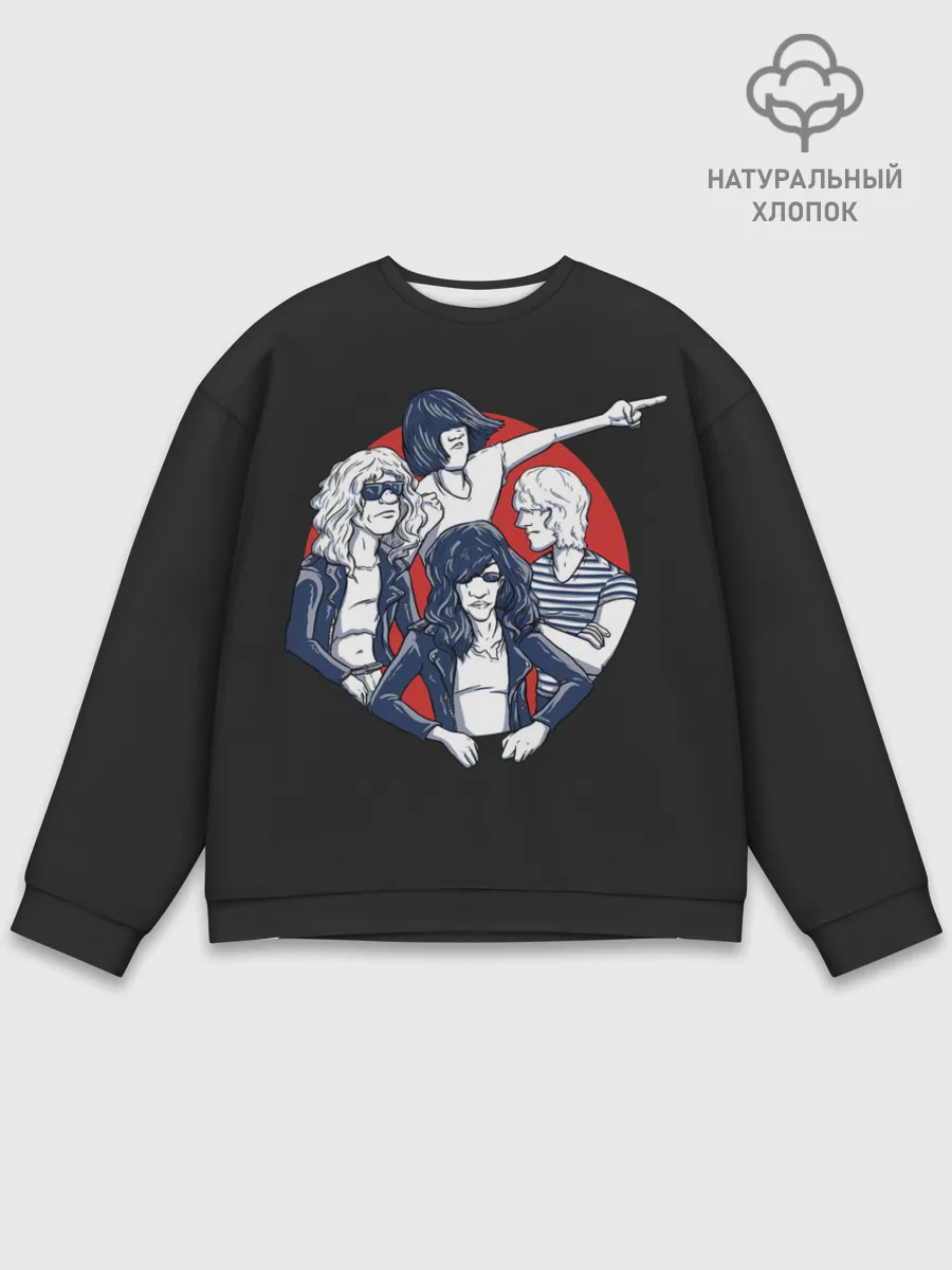 Мужской свитшот базовый / Рамонс в сборе