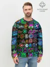 Мужской свитшот базовый / GEOMETRY DASH ГЕРОИ