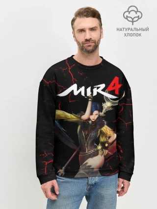 Мужской свитшот базовый / MIR 4 / МИР 4