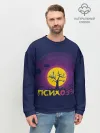 Мужской свитшот базовый / Психо3