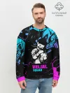 Мужской свитшот базовый / Velial Squad neon