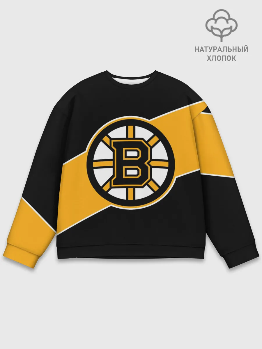 Мужской свитшот базовый / Бостон Брюинз, Boston Bruins