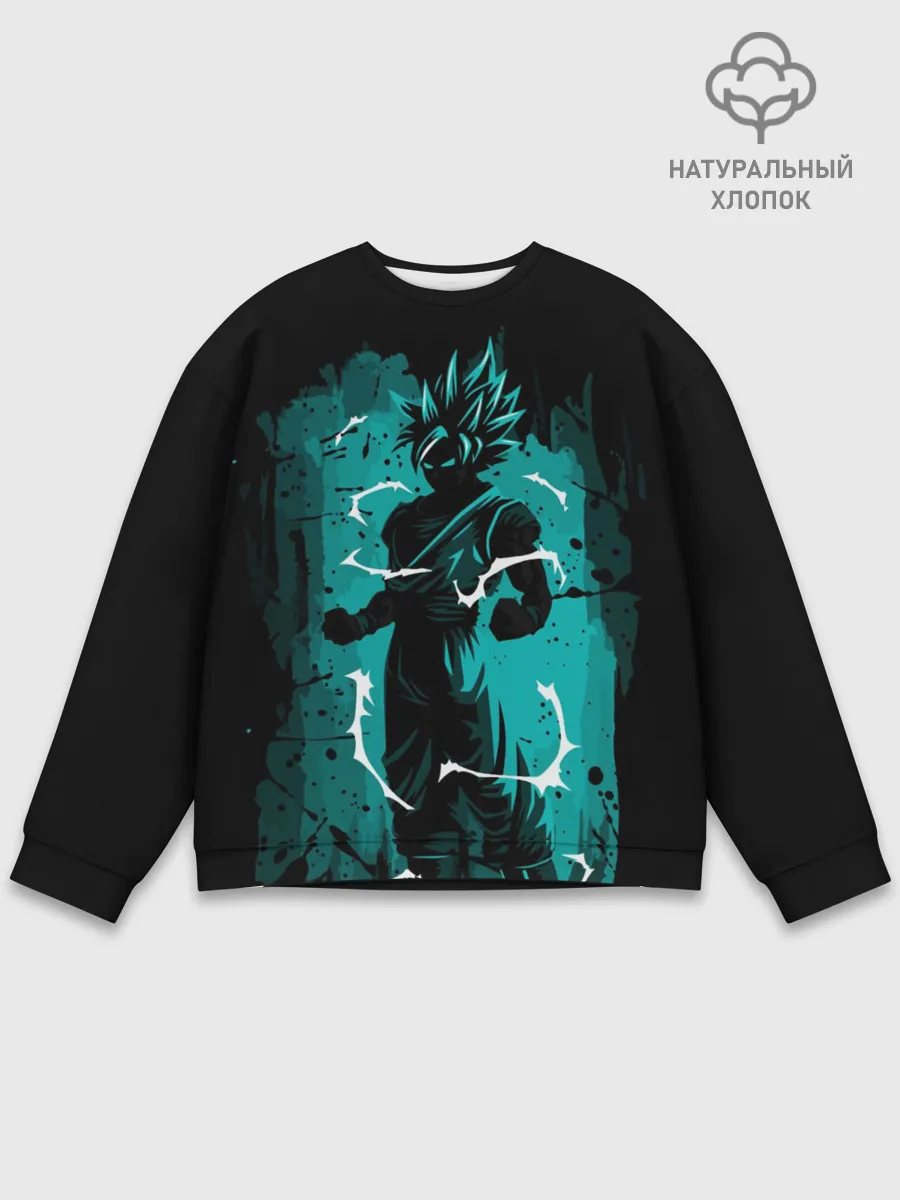 Мужской свитшот базовый / Ultra Goku, Гоку