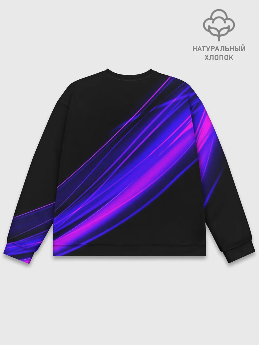 Мужской свитшот базовый / MERCEDES-BENZ / МЕРСЕДЕС-БЕНЗ / ПУРПУРНЫЙ