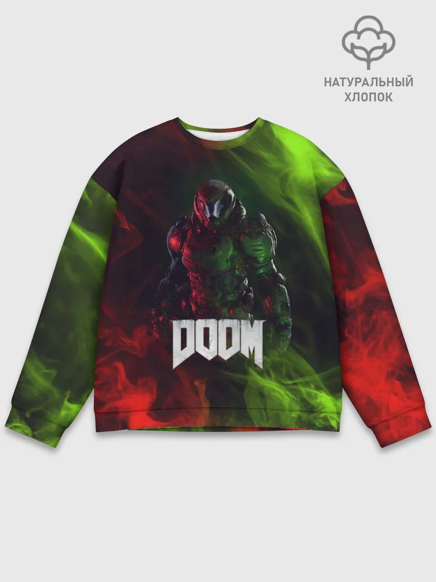 Мужской свитшот базовый / Doomguy | Doom