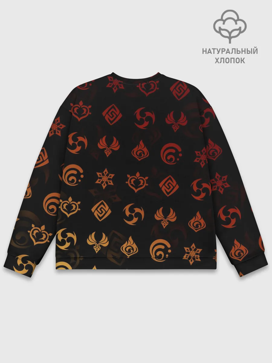 Мужской свитшот базовый / Genshin Impact - Тома