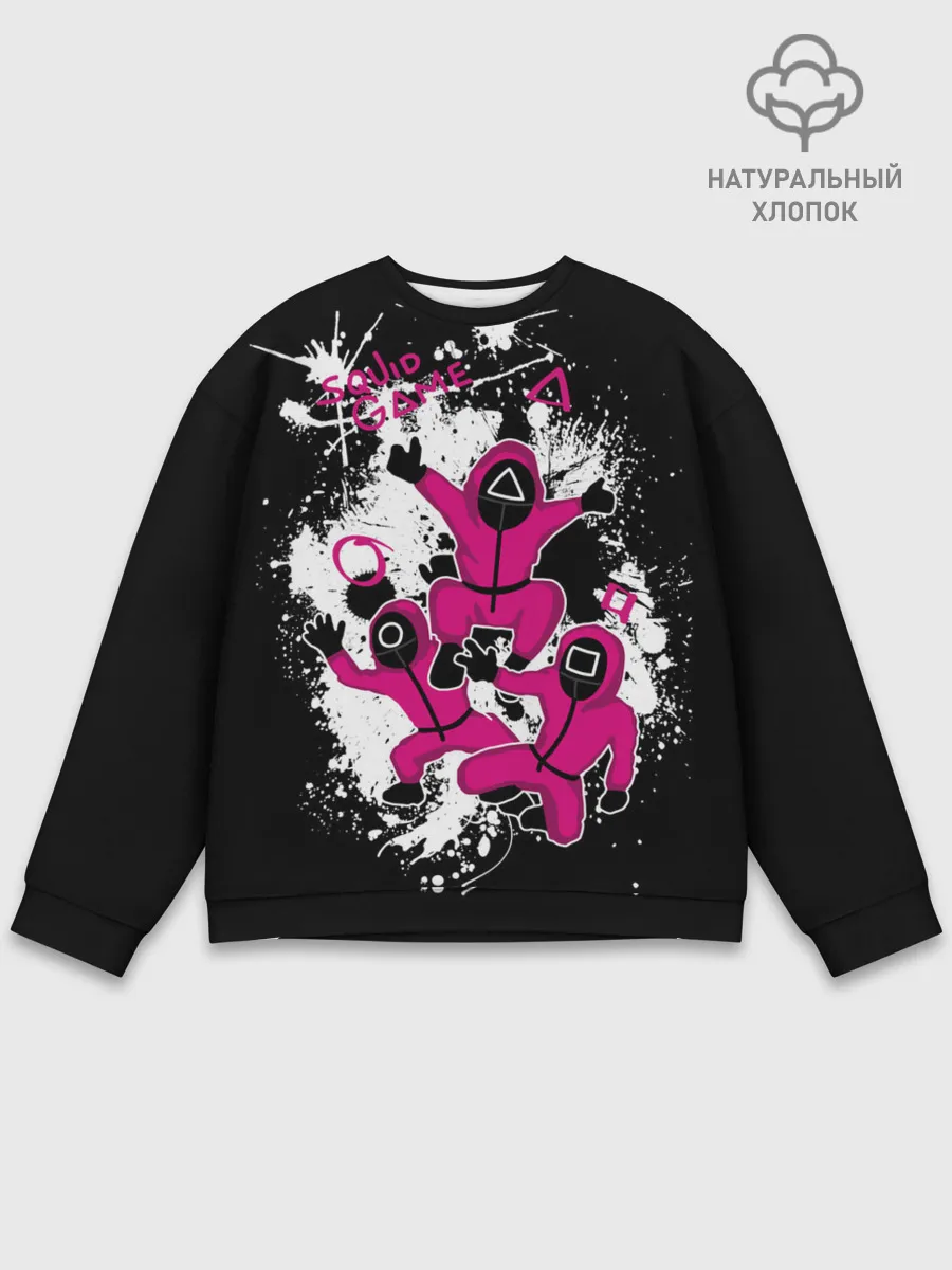 Мужской свитшот базовый / Squid game: firework