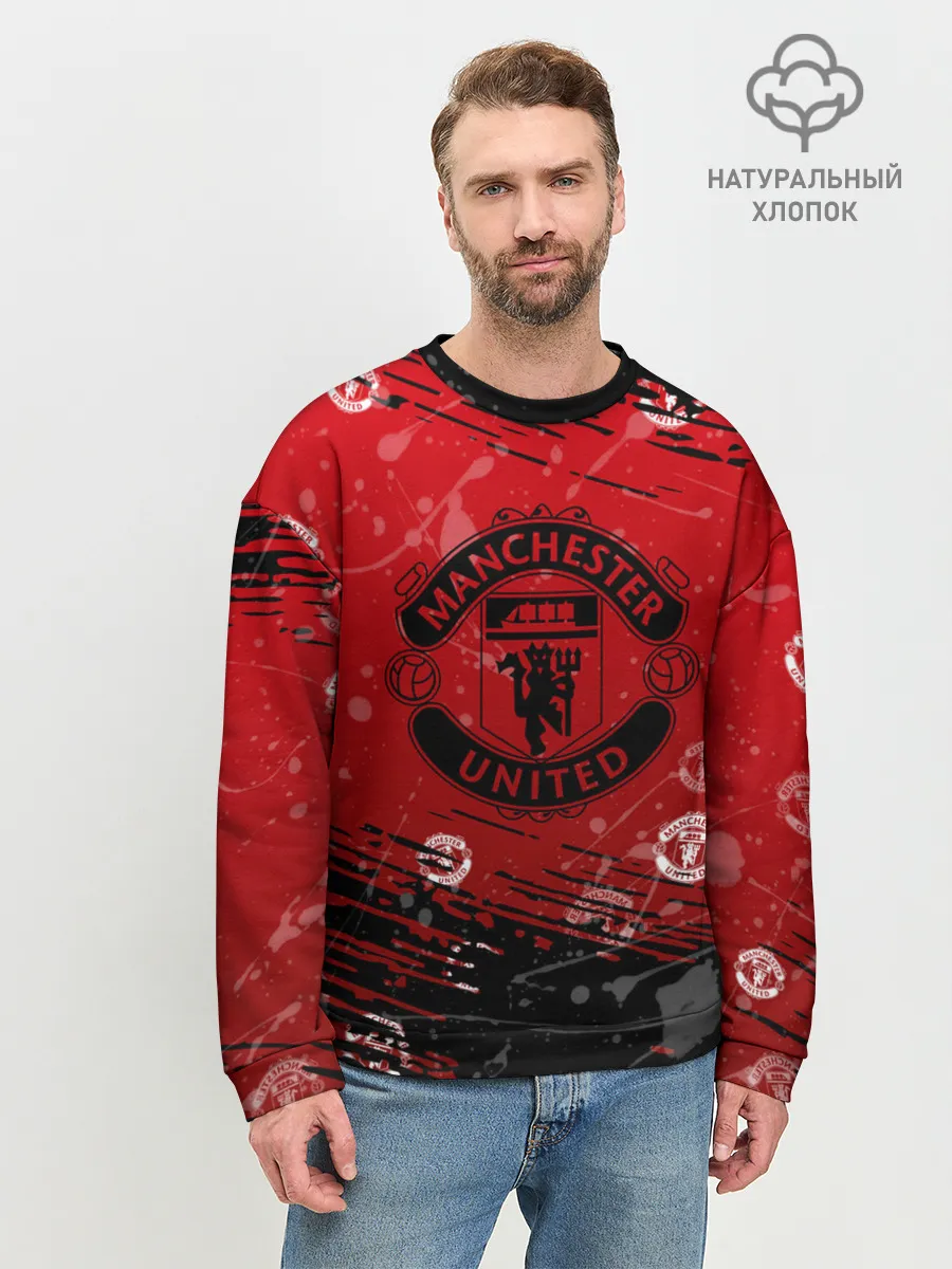 Мужской свитшот базовый / Manchester United: Возвращения Ronaldo.