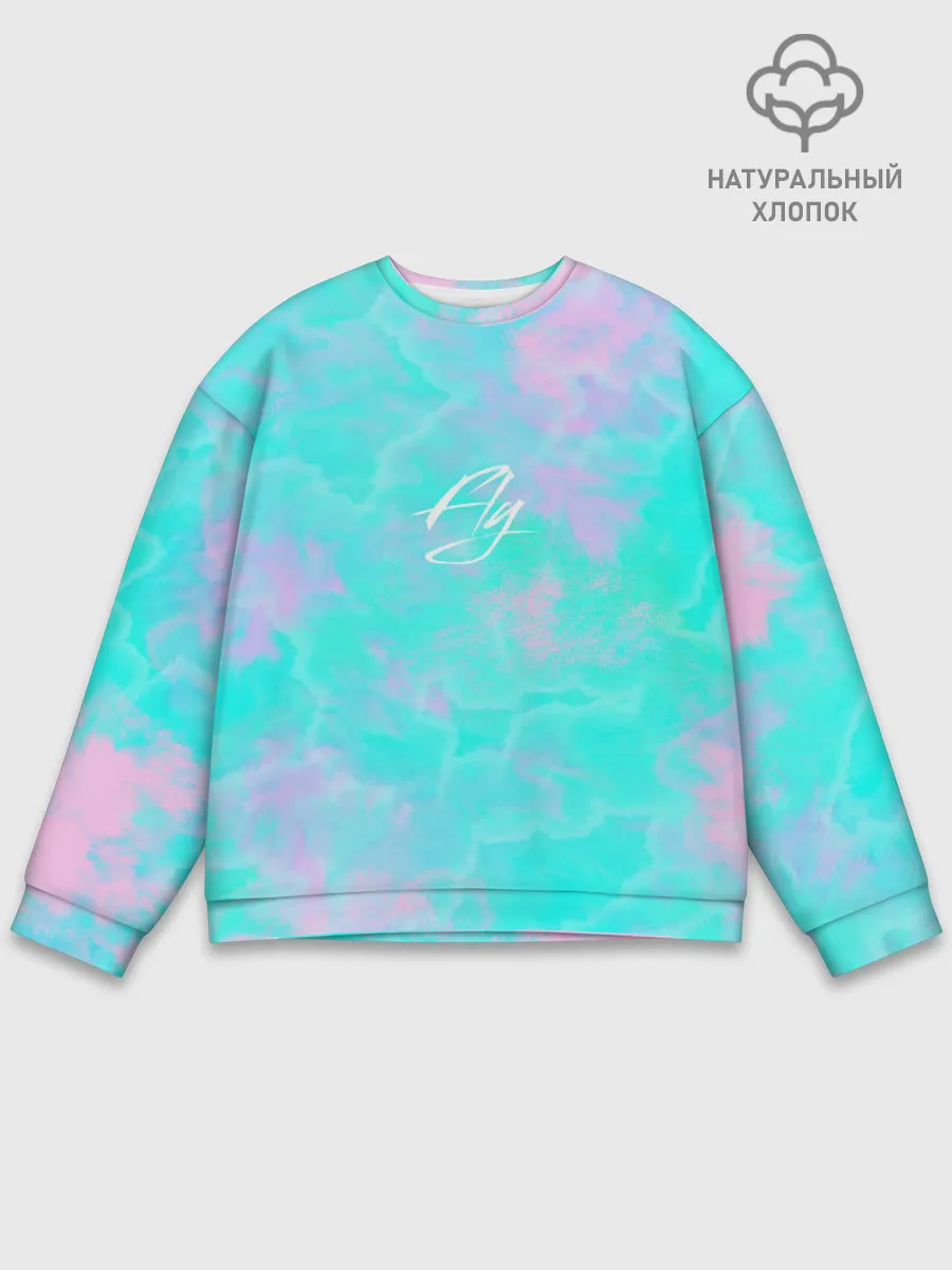 Мужской свитшот базовый / sky dream|fly