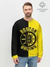 Мужской свитшот базовый / Boston Bruins, Бостон Брюинз