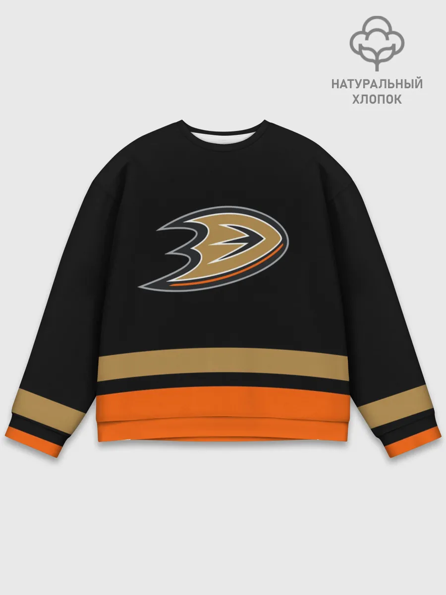 Мужской свитшот базовый / Anaheim Ducks | Анахайм Дакс