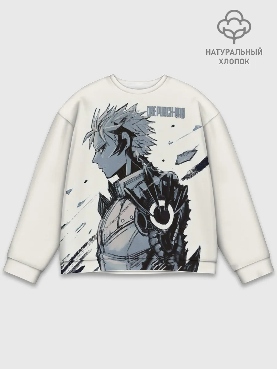 Мужской свитшот базовый / One Punch-Man Генос