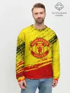 Мужской свитшот базовый / Manchester United Футбольный клуб.