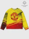 Мужской свитшот базовый / Manchester United Футбольный клуб.