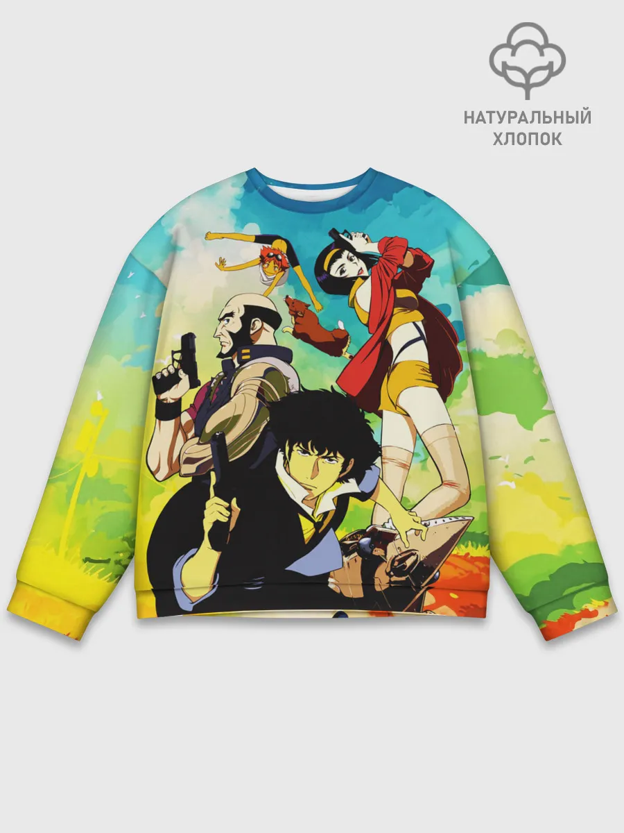 Мужской свитшот базовый / Cowboy Bebop All