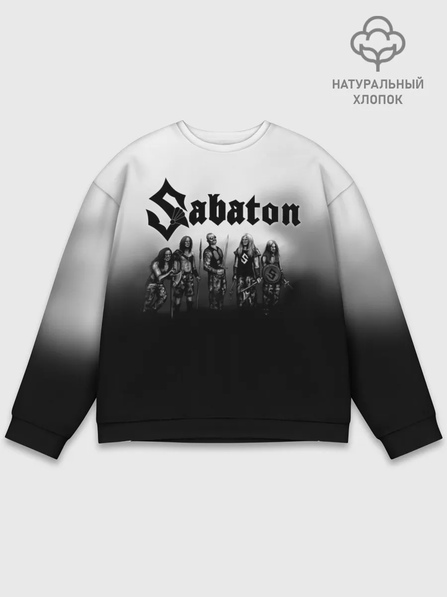 Мужской свитшот базовый / Участники группы Sabaton