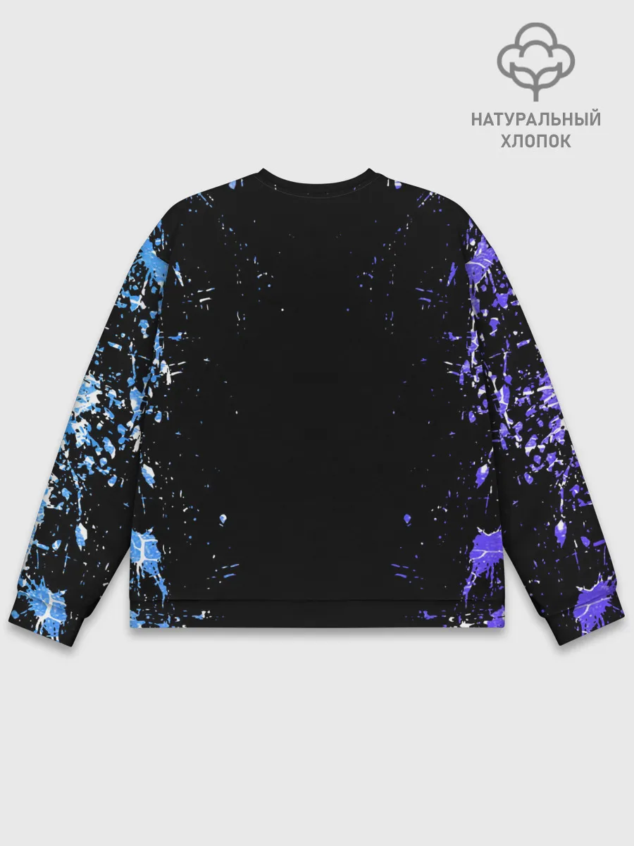 Мужской свитшот базовый / OVERLORD | оверлорд neon | НЕОН