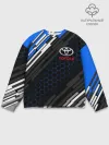 Мужской свитшот базовый / TOYOTA SPORT / ЛИНИИ / LINES
