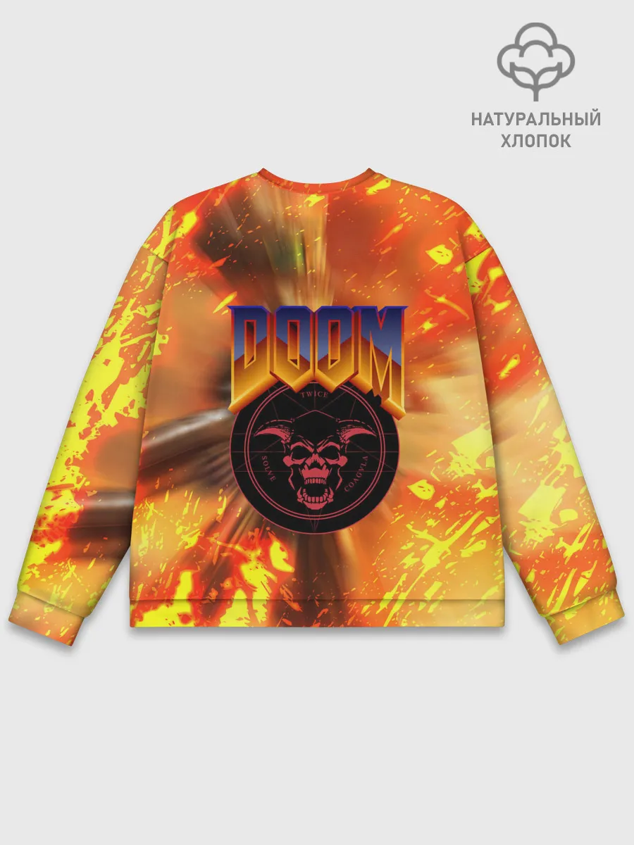 Мужской свитшот базовый / Doom ART