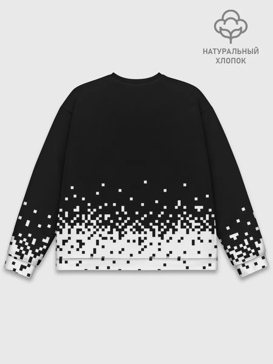 Мужской свитшот базовый / Minecraft | Майнкрафт | логотип