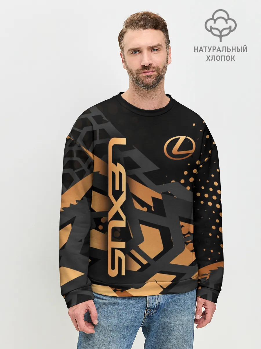 Мужской свитшот базовый / Lexus