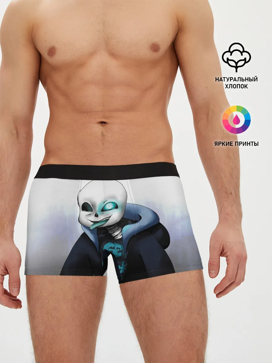 Мужские трусы боксеры / Скелет