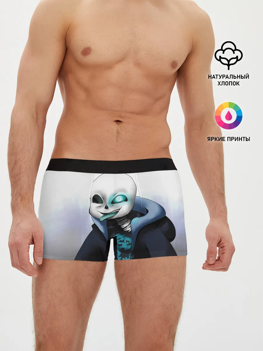 Мужские трусы боксеры / Скелет