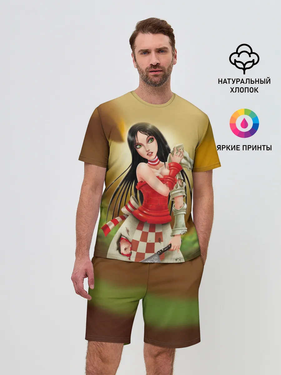 Мужской костюм с шортами / Алиса: безумие возвращается