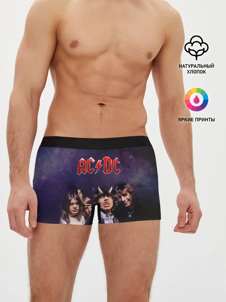 Мужские трусы боксеры / AC/DC
