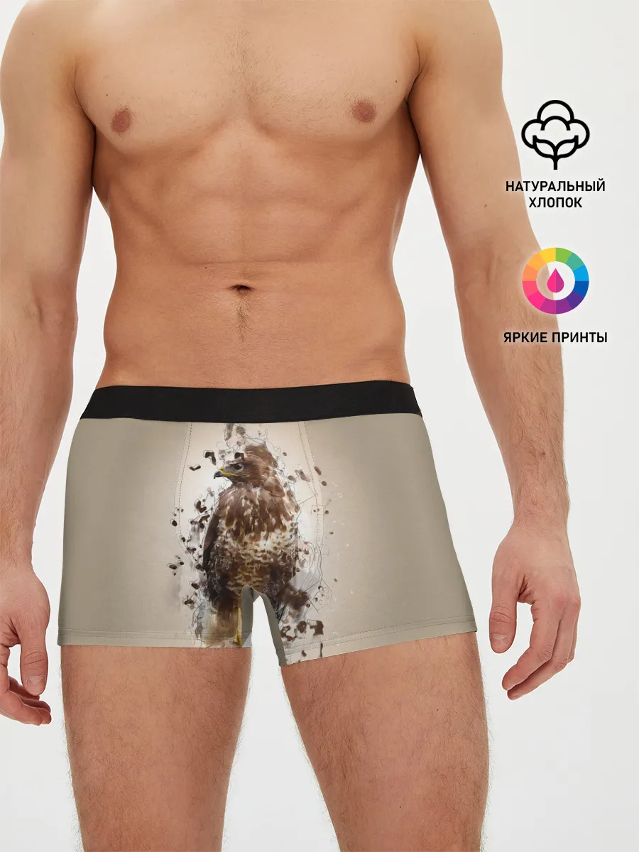 Мужские трусы боксеры / Птица