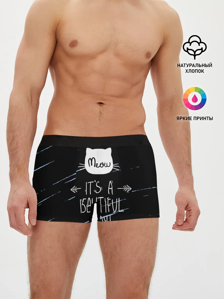 Мужские трусы боксеры / Прекрасный день