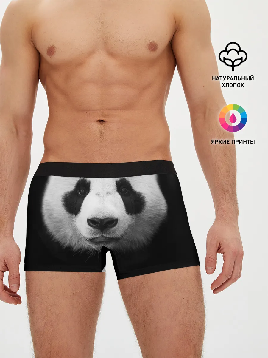 Мужские трусы боксеры / Панда