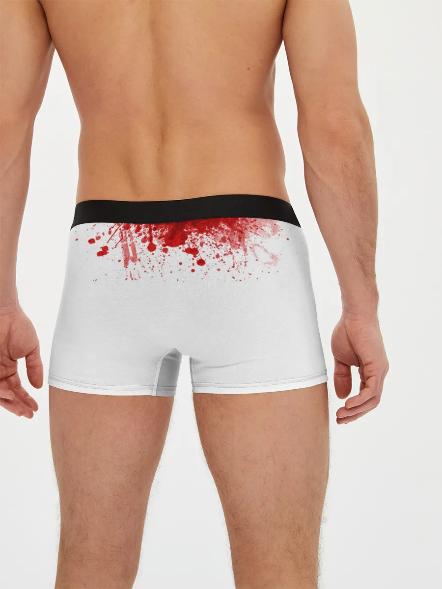 Мужские трусы боксеры / Кровь