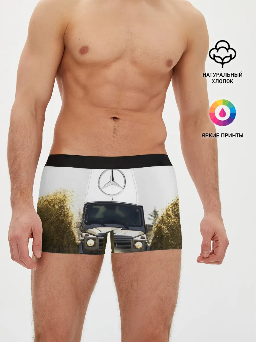 Мужские трусы боксеры / Mercedes