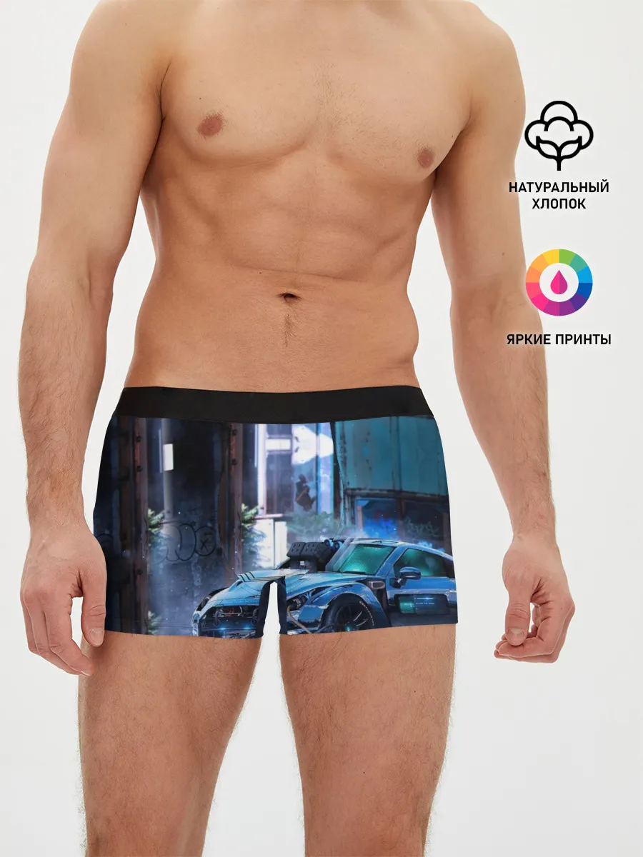 Мужские трусы боксеры / Nissan GTR R35