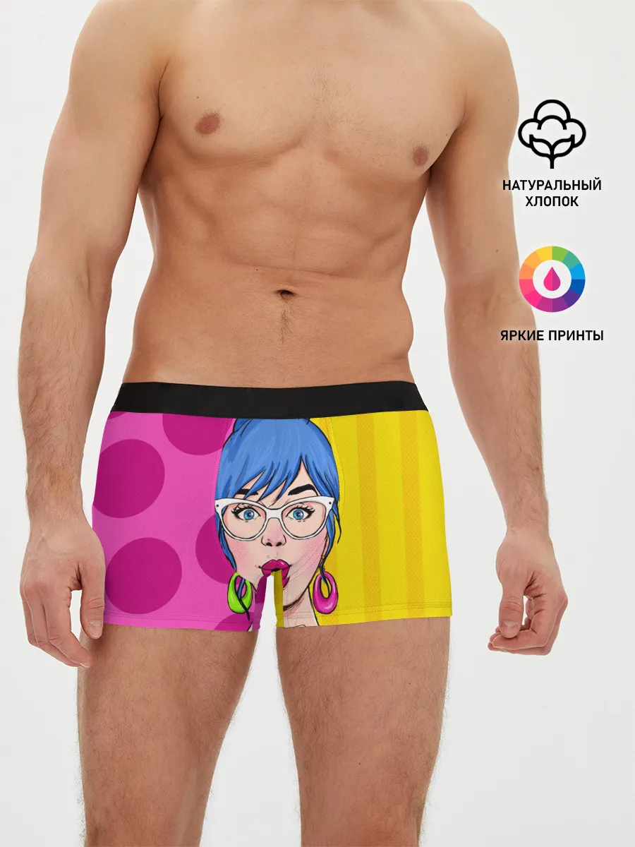 Мужские трусы боксеры / POP ART