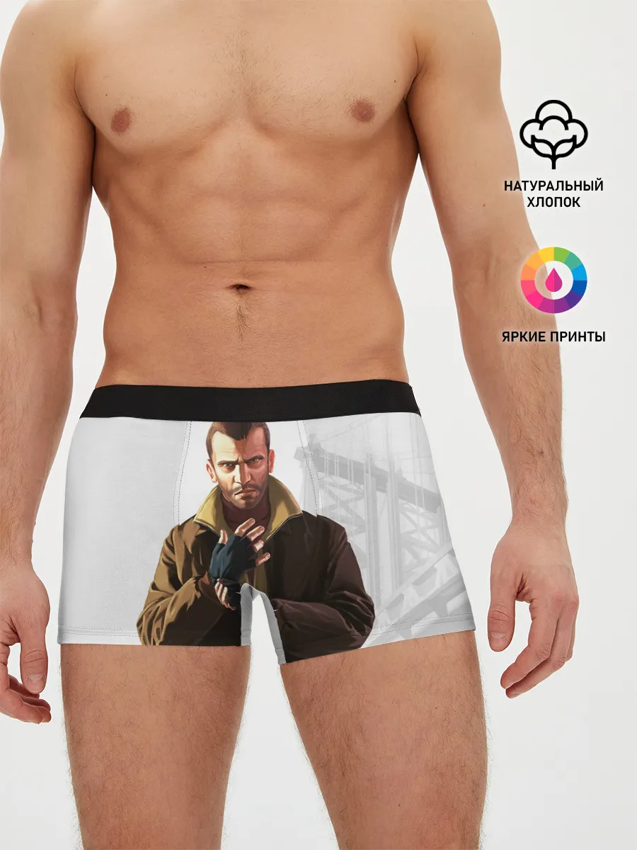 Мужские трусы боксеры / Нико