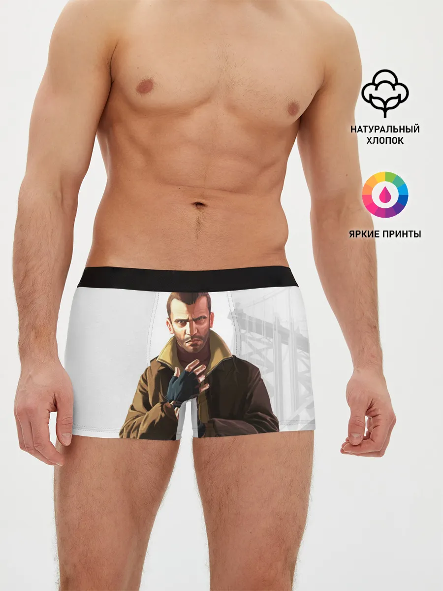 Мужские трусы боксеры / Нико