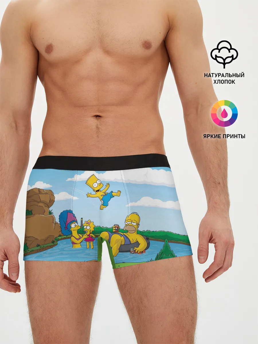 Мужские трусы боксеры / The simpsons