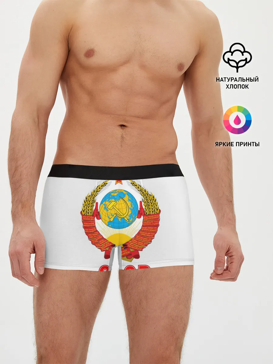 Мужские трусы боксеры / Герб СССР