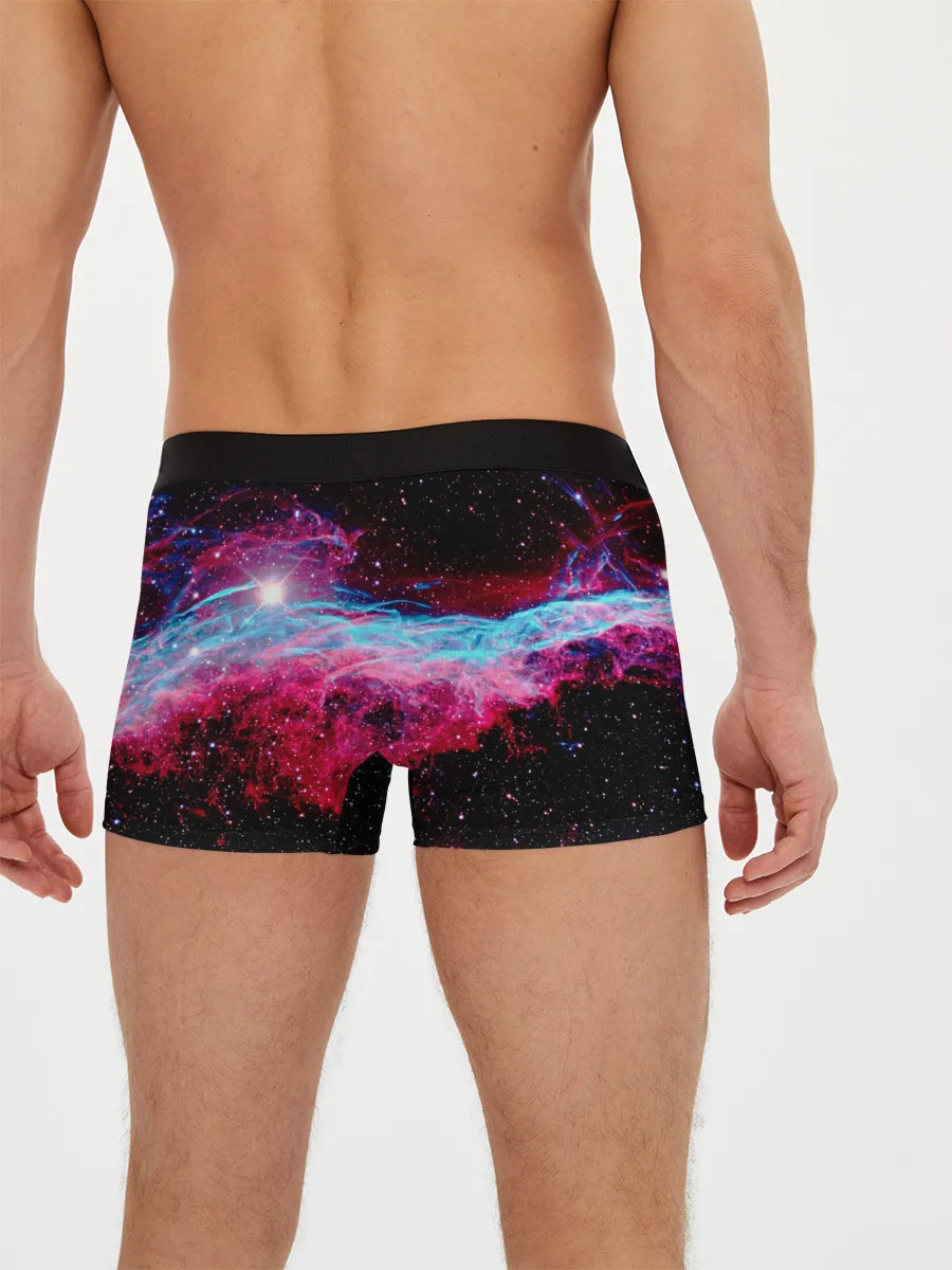 Мужские трусы боксеры / Кот с едой