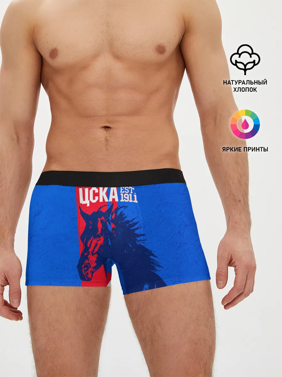 Мужские трусы боксеры / ЦСКА ФК