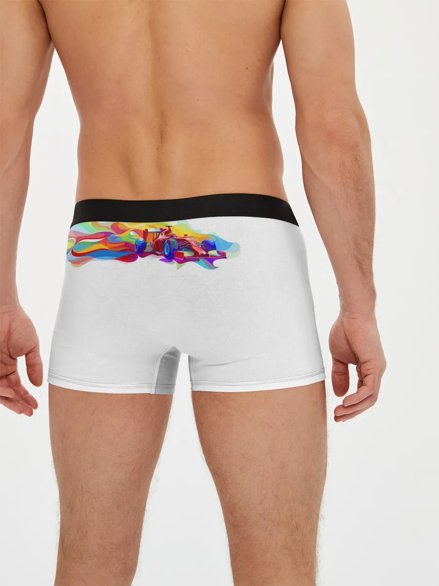 Мужские трусы боксеры / Я люблю F1