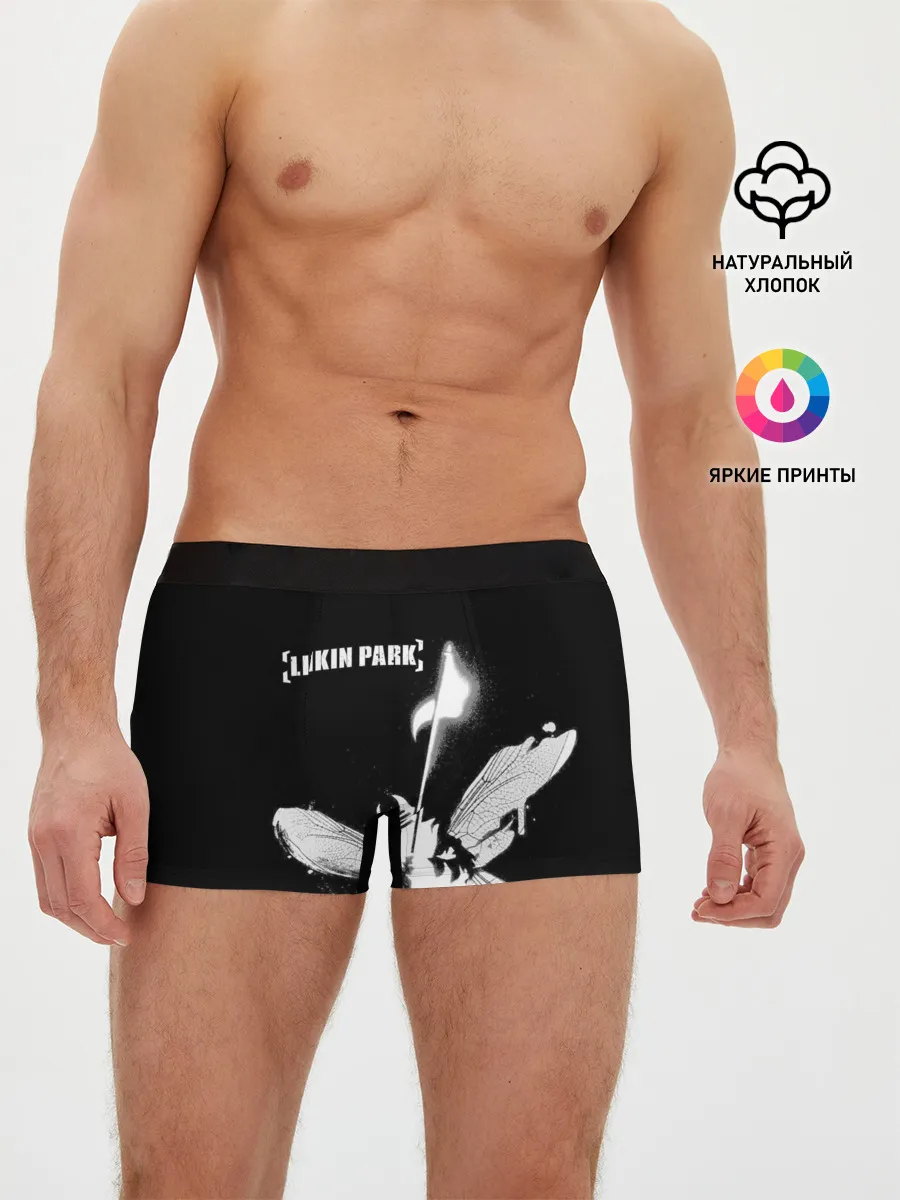 Мужские трусы боксеры / Linkin Park