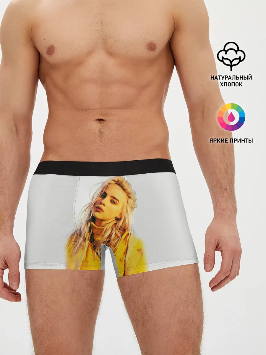 Мужские трусы боксеры / BILLIE EILISH