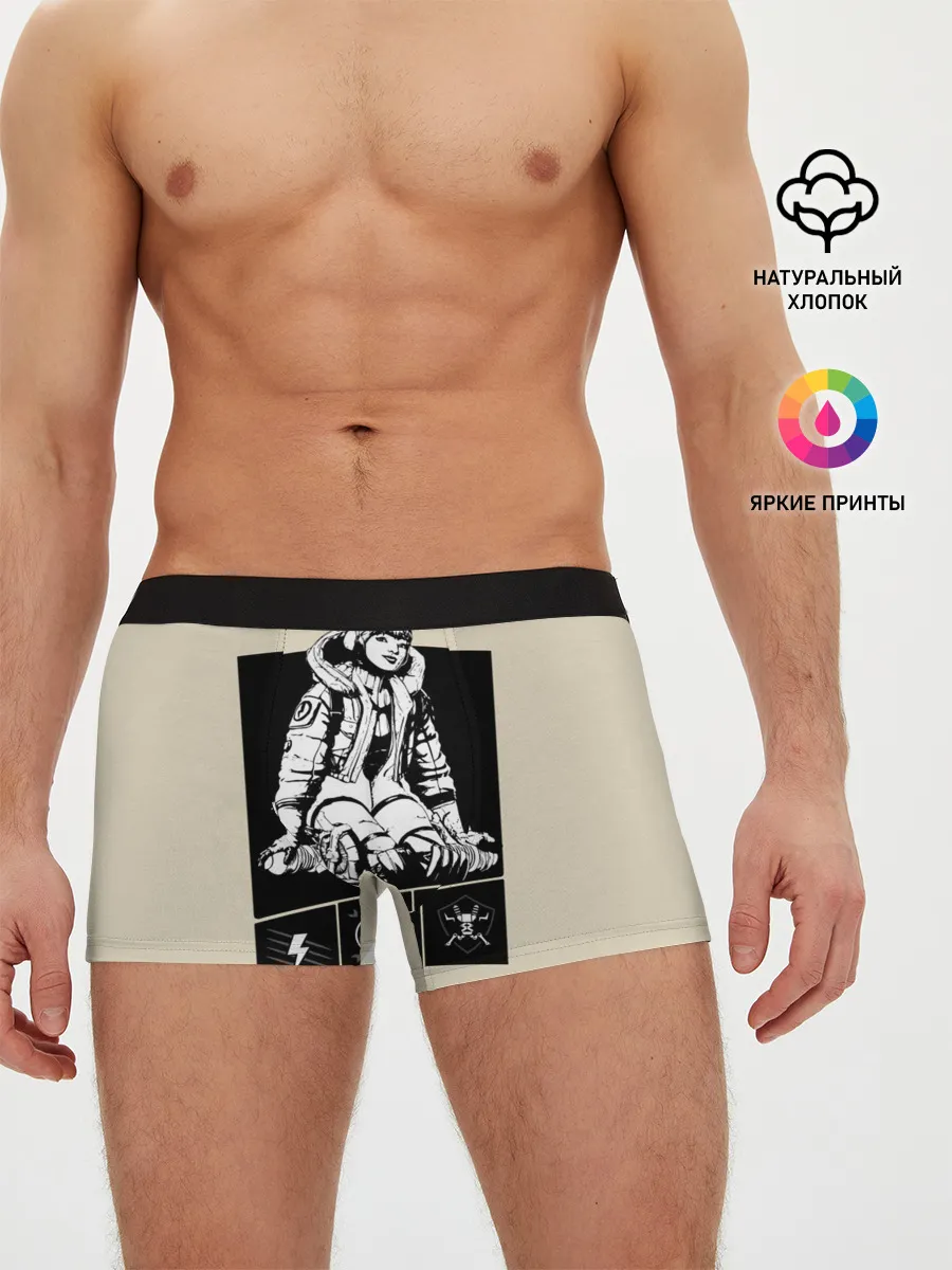 Мужские трусы боксеры / Apex Legends Wattson