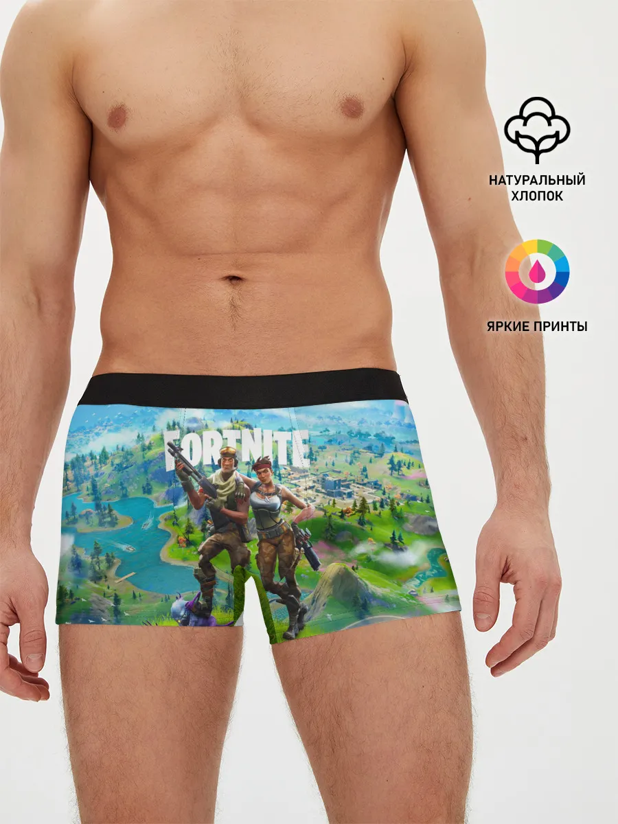 Мужские трусы боксеры / Fortnite