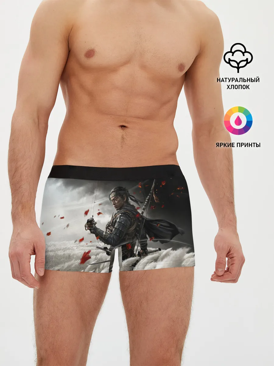 Мужские трусы боксеры / Ghost of Tsushima