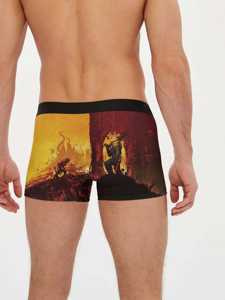 Мужские трусы боксеры / DOOM eternal 2020